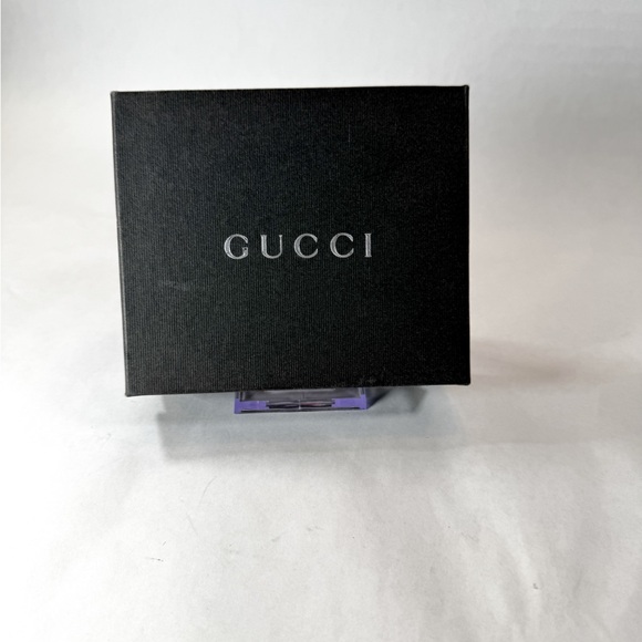 Gucci Beige Leather Bifold Wallet w/ Gold Horsebit G-Made in Italy-Box & Dusty - Picture 2 of 15